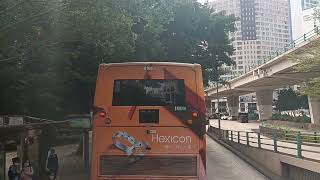 城巴CTB 96 銅鑼灣(摩頓台)➡️利東邨 (巴士原速遊車河#22）