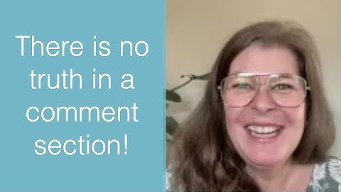 There is no truth in a comment section! - Bite Size - 1st Fetter, 2nd Lesson