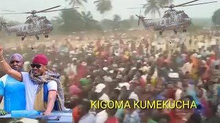 MAPOKEZI YA ALIKIBA KIGOMA NI BALAAA/ AOKOLEWA NA DIFENDA LA POLISI /MASHABIKI WAMVAA