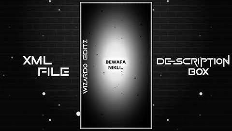 Bewafa Nikali Hai Tu Remix Video Editing🔥Heart Broken Xml File🦋Alight Motion New Xml File❣️||#xml