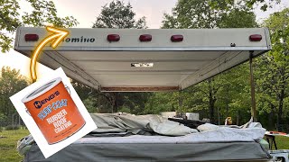 How to Repair Pop Up Camper Roof Leak and Rot (Part 2: Exterior)