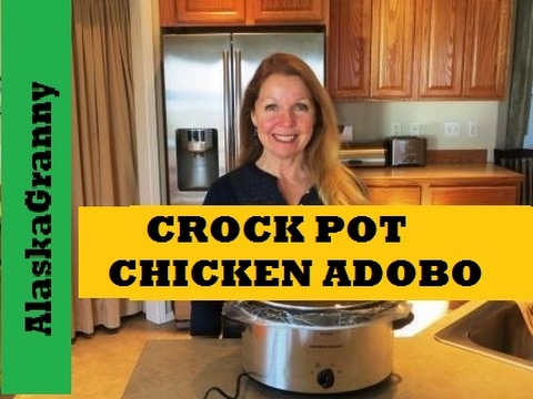 Crock Pot Chicken Adobo