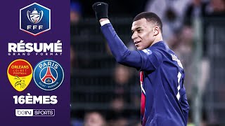 Résumé : MBAPPÉ écrase Orléans à lui seul, le PSG en 8es ! image