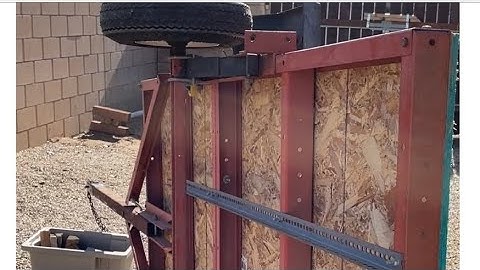 How Hugh… Harbor Freight Square Drop Camper Build - Building a New Floor