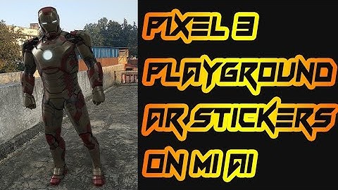 How to get Pixel 3 playground AR stickers on Mi A1 😍🤩