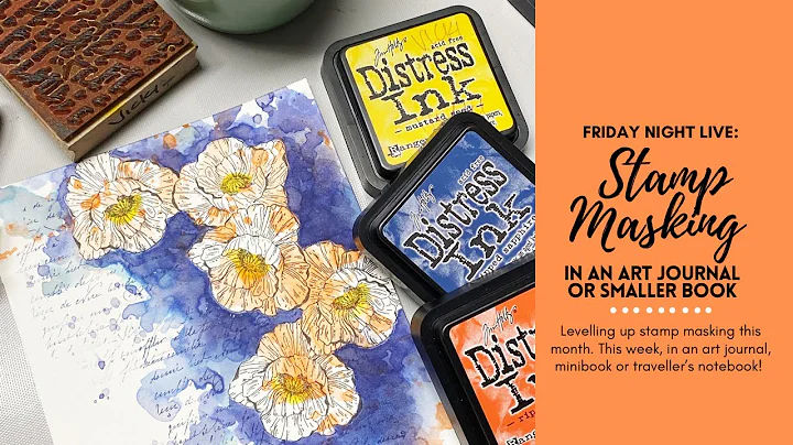 Stamp Masking Art Journal