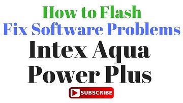 Intex Aqua Power Plus Flash done with Flash tool by GsmHelpFul