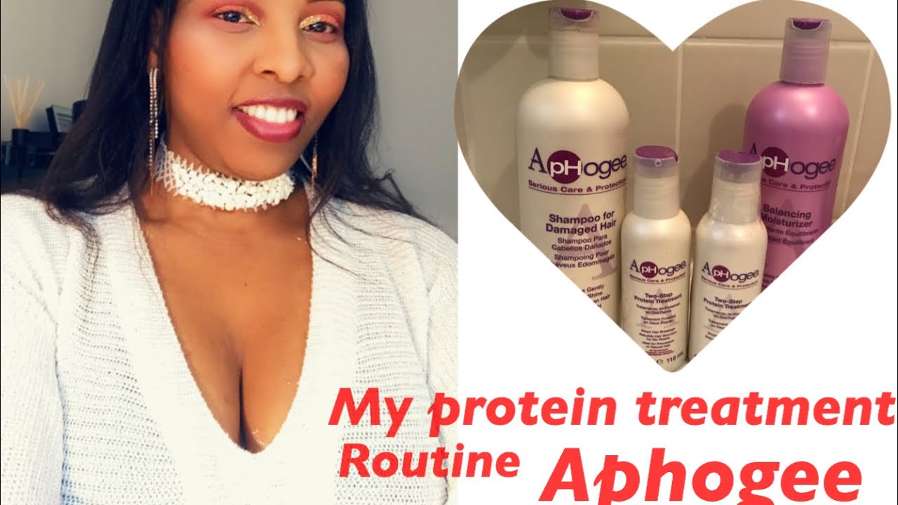 How I use Aphogee Protein Treatment YouTube