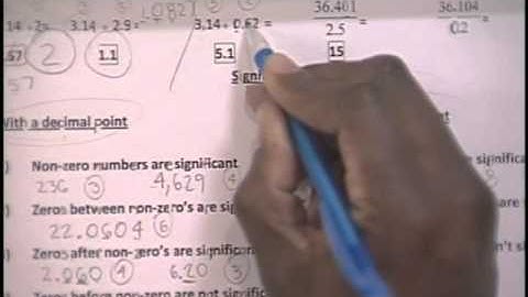 Significant Digits (3 of 4)