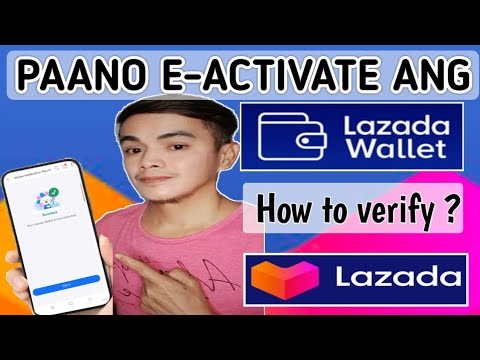 PAANO E-ACTIVATE ANG LAZADA WALLET ?| PAANO E-VERIFY ? | Small King Vlogs