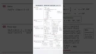 Trigonometry Question Class9/10/11 abd 12 level