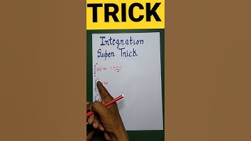 INTEGRATION SUPER TRICK | JEE MAIN /BHU /NDA | BY MST |