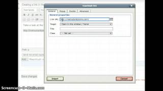 Creating a link in a Moodle Forum posting