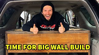 New Vehicle For The Next BIG WALL BUILD!?!? | 8 15s Wall with Triple Alternators...