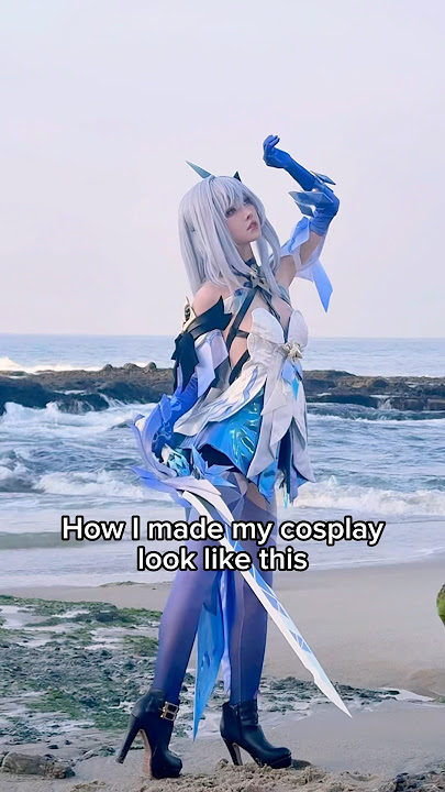How I upgraded my Skirk cosplay! #GenshinImpact #Skirk #FightlikeSkirk