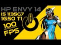 ENVY 14 Overwatch Tested (1135G7 1650 ti 35w) 100 FPS!