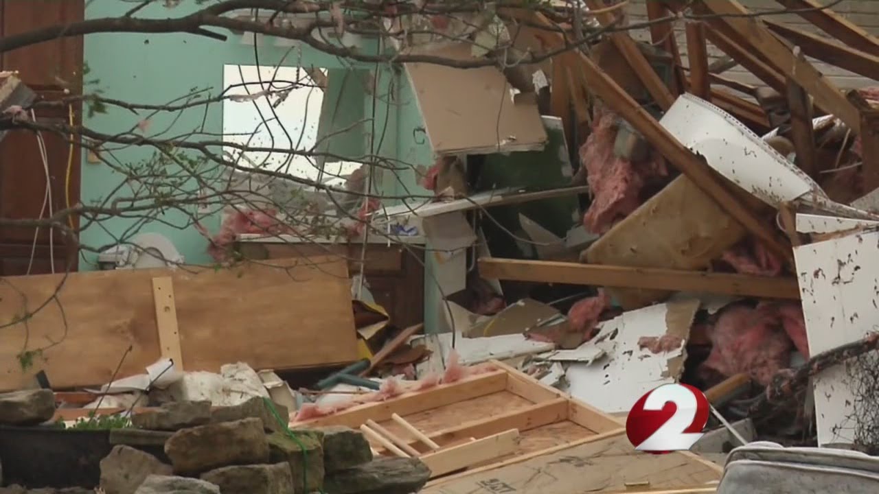 Cleaning up after the storm - YouTube