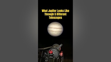 🔭 What Will Jupiter Look Like Through These Telescopes ?