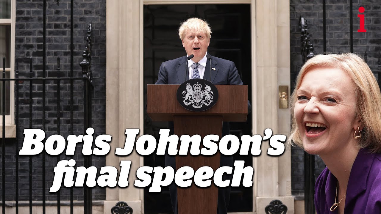 Boris Johnson's farewell speech in full before he resigns as PM and ...