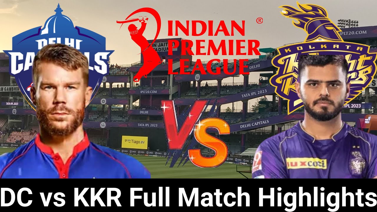 IPL 16 | DC vs KKR Full Match Highlights | Arun Jaitley Stadium Delhi | Cricket With Ajit
