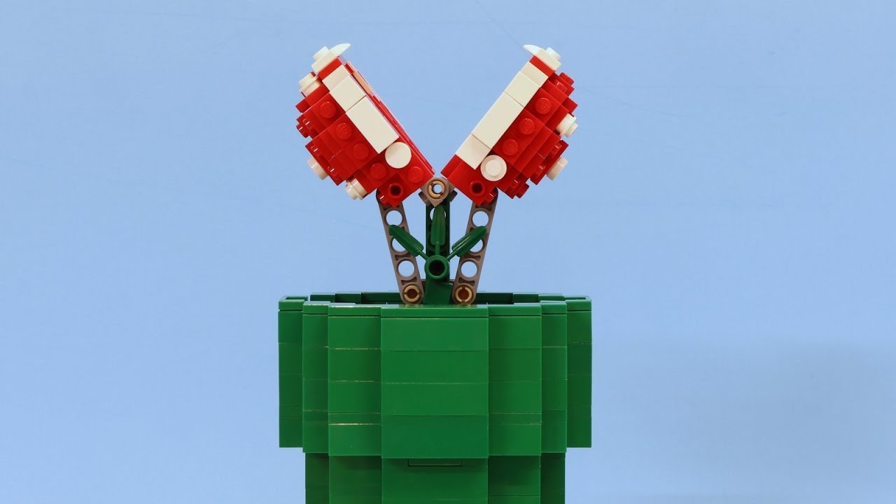 Working LEGO Piranha Plant