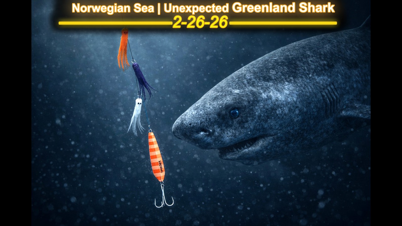 Russian Fishing 4, Norwegian Sea | Unexpected Greenland Shark 2-27-26