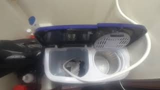 Portable Rv washer first use