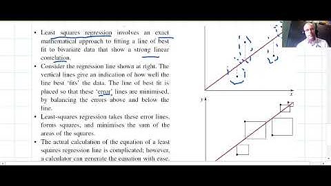 Linear or Least Squares Regression 1 - An Introduction