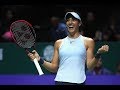 2017 WTA Finals Round Robin | Caroline Wozniacki vs. Caroline Garcia | WTA Highlights