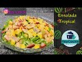 HeyCocina - Ensalada tropical y vinagreta de maracuyá