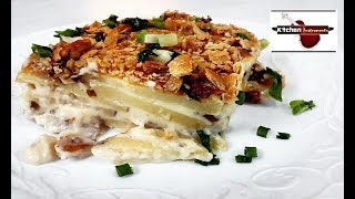 SUPER CHEESY Gruyere Potatoes Au Gratin! (Potato Recipes) | Kitchen Instruments