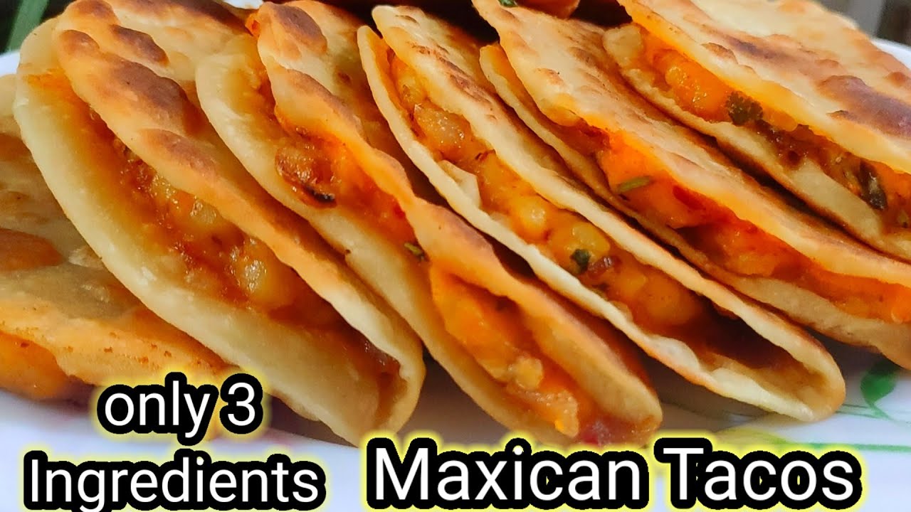 potato Maxican tacos recipe Tacos with potato filling Tacos recipe