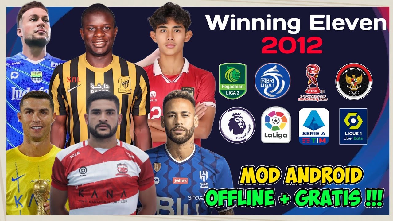 Winning Eleven 2024 Mod Apk Android Offline Lite [250MB] Best
