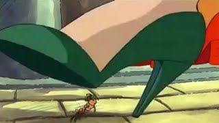 Cartoon Giantess - Heels And Sandaled Foot Arthur