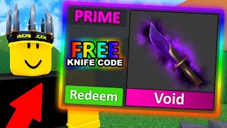 [MM2] Roblox Prime Gaming Key // Murder Mystery 2 Void knife