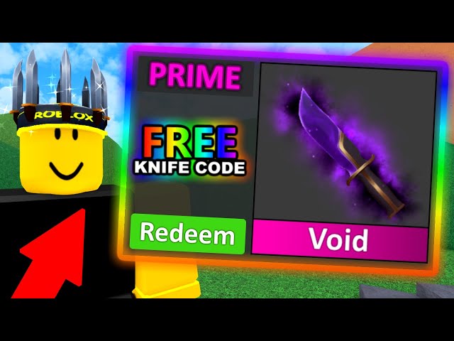 Roblox Prime Gaming rewards in December 2022: Knife Crown - Murder