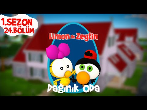 Limon ile Zeytin 1.Sezon 24.Bölüm - Dağınık Oda | TRT Çocuk-Disney Channel(4K UltraHD)