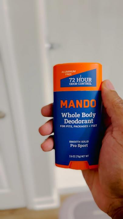 THE BEST DEODORANT EVER - MANDO WHOLE BODY