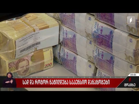 სად და როგორ ნაწილდება საპენსიო დანაზოგები