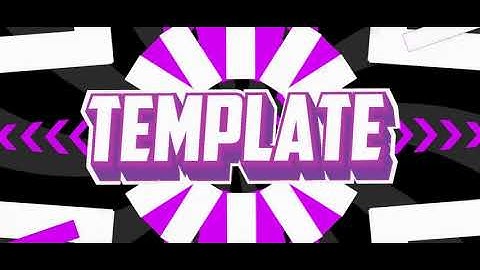 [ PZP CM 3 ] AMAZING 2D purple PANZOID INTRO TEMPLATE |BLUEFX