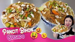 PANCIT BIHON GUISADO Recipe for Business with Costing