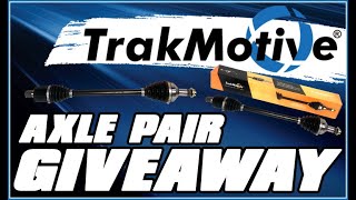 TrakMotive Axle Pair Giveaway
