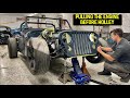 Finishing the Corvette Swapped Willys Jeep Rat Rod PART 1