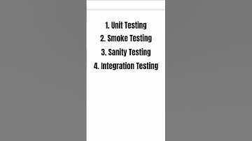 Types of Functional Testing #softwareengineer #ytshorts #automationtesting #softwaretesting #itjobs