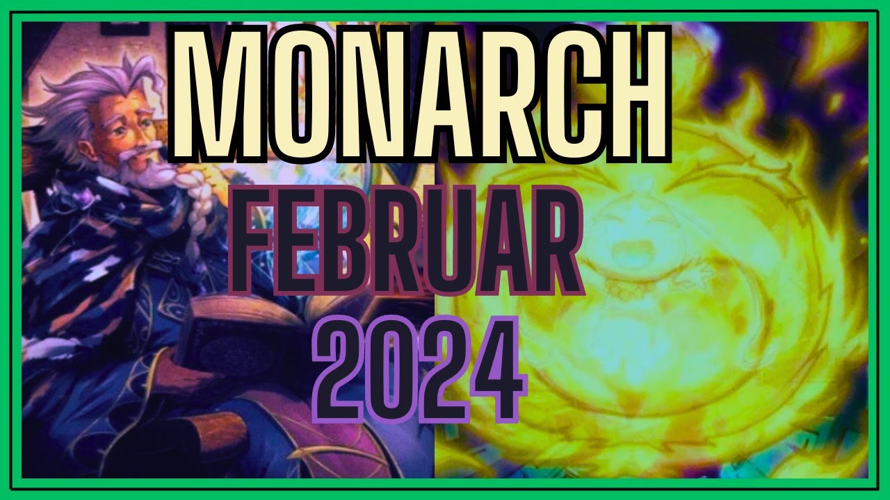 YU-GI-OH! | MONARCH Deck Profile | Februar 2024 - YouTube