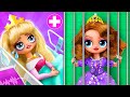 Aurora&#39;s Hospital - Princesses Adventures / 32 DIYs for LOL OMG