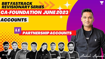 BBT Fastrack Series | Lecture 1 | Partnership Accounts | Bahubali Team | CA Foundation Pro