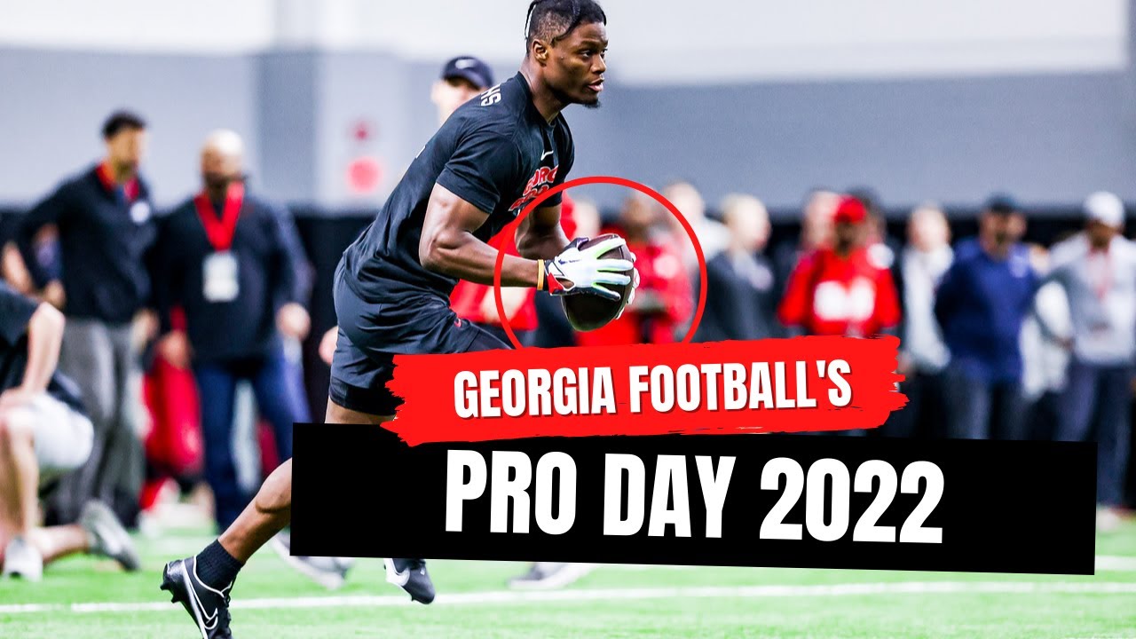 Workouts and Position Drills from UGA's Pro Day 2022