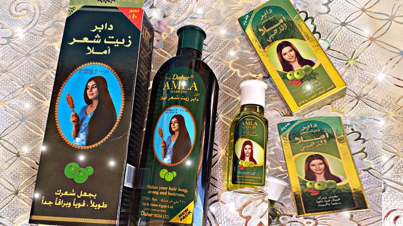 مقارنه بين زيت شعر دابر املا الدهبى وزيت شعر دابر املا العادى