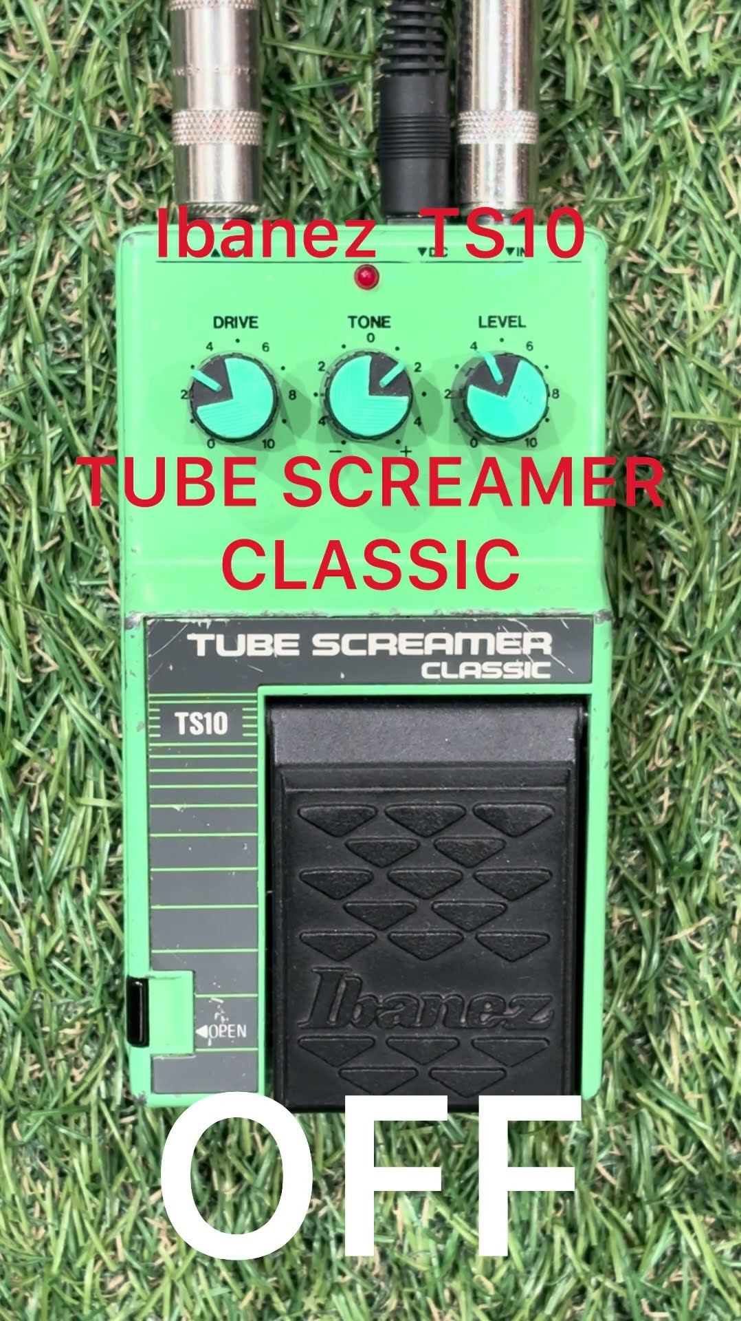 Ibanez TS10 TUBE SCREAMER CLASSIC 試奏動画 - YouTube